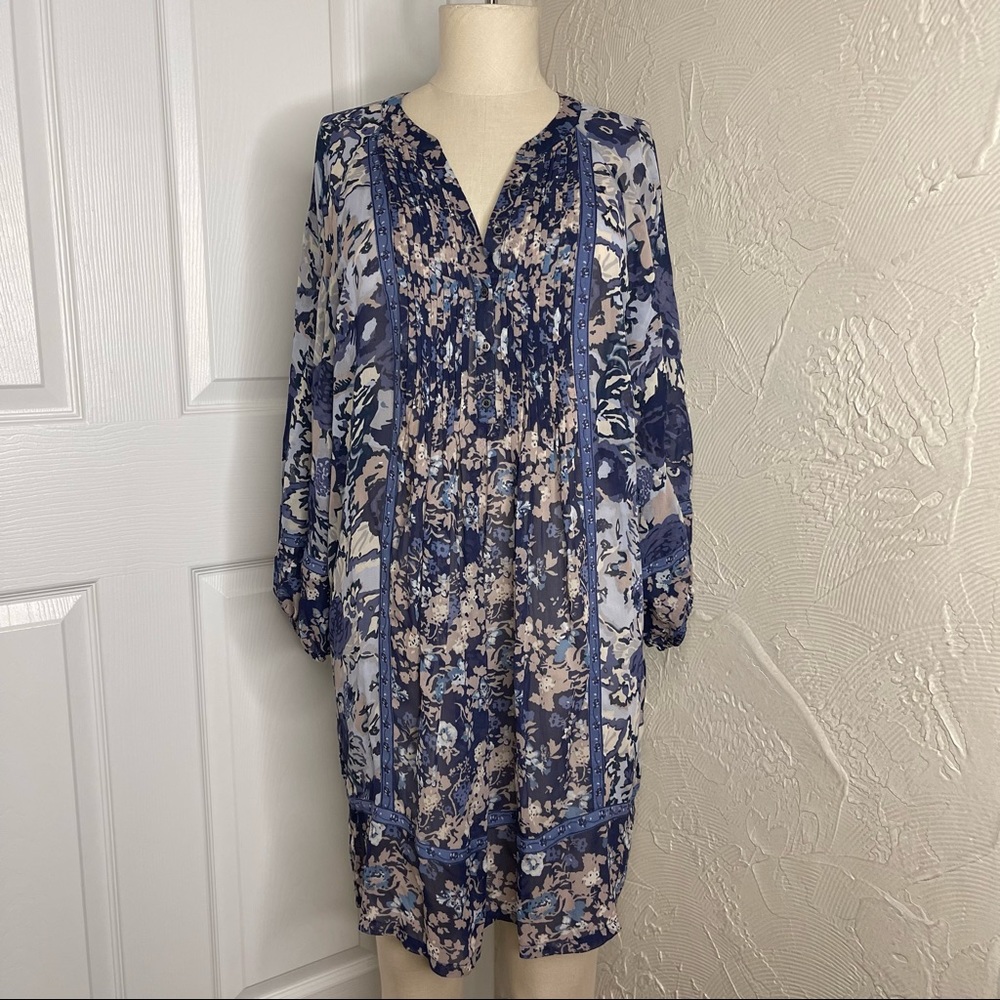 ❗️ OFFERS WELCOME ❗️ Joie Border Floral Alanna Dress in Endive | small